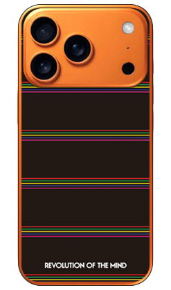 Multi border ブラック (クリア) design by ROTM iPhone 17 Pro SECOND SKIN 本体 保護 ハードケース スマホカバー　送料無料