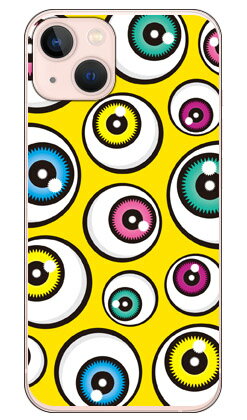 アイズ イエロー （クリア） iPhone 13 Apple YESNO イエスノー 平面 受注生産 スマホケース ハードケース アップル iphone13 iphone13 ケース iphone13 カバー アイフォーン13 ケース アイフォーン13 カバー 送料無料