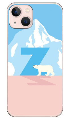 樂天商城 - Cf LTD シロクマ イニシャル Z （クリア） iPhone 13 Apple Coverfull カバフル 平面 受注生産 スマホケース ハードケース アップル iphone13 iphone13 ケース iphone13 カバー アイフォーン13 ケース アイフォーン13 カバー 送料無料