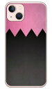 Cf LTD ダービーコレクション 競馬 騎手 勝負服 27 黒・桃鋸歯形 (クリア) iPhone 13 Apple Coverfull スマホケース ハードケース アップル iphone13 iphone13 ケース iphone13 カバー アイフォーン13 ケース アイフォーン13 カバー 送料無料