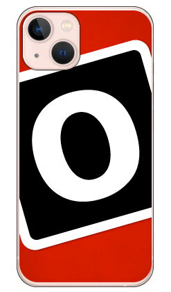 乐天商城 - Cf LTD キャンプ イニシャル レッド×ブラック O （クリア） iPhone 13 Apple Coverfull 平面 受注生産 スマホケース ハードケース アップル iphone13 iphone13 ケース iphone13 カバー アイフォーン13 ケース アイフォーン13 カバー 送料無料