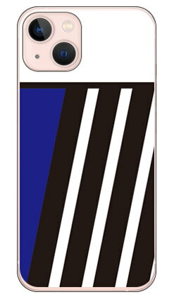 BLUE ＆ BLACK ブルー （クリア） design by ROTM iPhone 13 Apple SECOND SKIN 平面 受注生産 スマホケース ハードケース iphone13 ケース iphone13 カバー アイフォーン13 ケース アイフォーン13 カバー アイフォン 13 送料無料