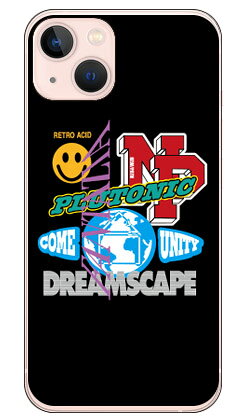NEW PATH 「STICKERS REWORK （ブラック）」 （クリア） iPhone 13 Apple SECOND SKIN 平面 受注生産 スマホケース ハードケース iphone13 ケース iphone13 カバー アイフォーン13 ケース アイフォーン13 カバー アイフォン 13 送料無料
