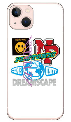NEW PATH 「STICKERS REWORK （ホワイト）」 （クリア） iPhone 13 Apple SECOND SKIN 平面 受注生産 スマホケース ハードケース iphone13 ケース iphone13 カバー アイフォーン13 ケース アイフォーン13 カバー アイフォン 13 送料無料