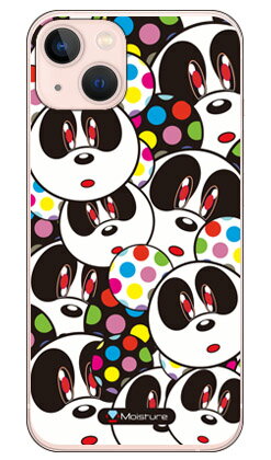 Rakuten - Panda Face （クリア） design by Moisture iPhone 13 Apple SECOND SKIN 平面 受注生産 スマホケース ハードケース iphone13 ケース iphone13 カバー アイフォーン13 ケース アイフォーン13 カバー アイフォン 13 送料無料