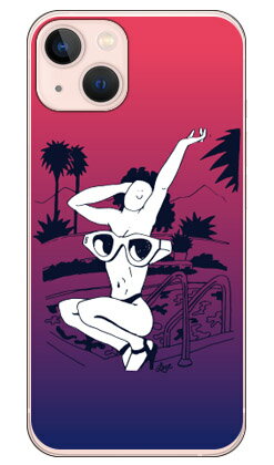 Face 「Swimming Girl」 （クリア） iPhone 13 Apple SECOND SKIN セカンドスキン 平面 受注生産 スマホケース ハードケース iphone13 ケース iphone13 カバー アイフォーン13 ケース アイフォーン13 カバー アイフォン 13 送料無料