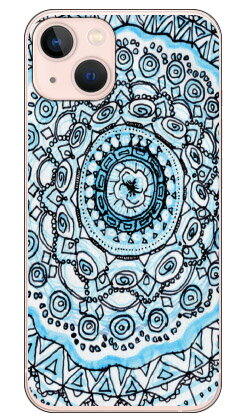 トルコ サークル パターン （クリア） iPhone 13 Apple Coverfull カバフル 平面 受注生産 スマホケース ハードケース アップル iphone13 iphone13 ケース iphone13 カバー アイフォーン13 ケース アイフォーン13 カバー 送料無料