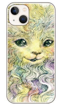 Rainbow Cat design by KYOTARO （ハードケース） iPhone14 (6.1インチ) SECOND SKINiphone 14 ケース iphone 14 本体 保護 iphone 14 カバー iphone 14 スマホケース iphone 14 スマホカバー iphone 14 フィルム 送料無料