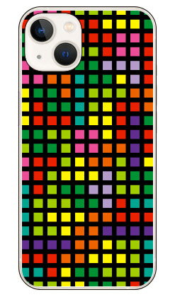 ブロック ブラックマルチ （ハードケース） iPhone14 (6.1インチ) YESNOiphone 14 ケース iphone 14 本体 保護 iphone 14 カバー iphone 14 スマホケース iphone 14 スマホカバー iphone 14 フィルム 送料無料