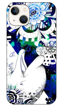 kion 「Modello_1 イルカ 青＆緑」 iPhone14 (6.1インチ) SECOND SKINiphone 14 ケース iphone 14 本体 保護 iphone 14 カバー iphone 14 スマホケース iphone 14 スマホカバー iphone 14 フィルム 送料無料