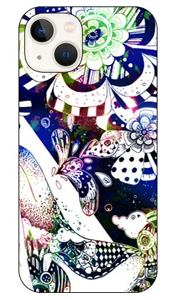 kion 「Modello_3 くじら 赤＆青＆緑」 iPhone14 (6.1インチ) SECOND SKINiphone 14 ケース iphone 14 本体 保護 iphone 14 カバー iphone 14 スマホケース iphone 14 スマホカバー iphone 14 フィルム 送料無料