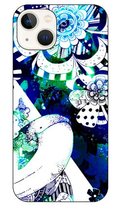 kion 「Modello_4 くじら 青＆緑」 iPhone14 (6.1インチ) SECOND SKINiphone 14 ケース iphone 14 本体 保護 iphone 14 カバー iphone 14 スマホケース iphone 14 スマホカバー iphone 14 フィルム 送料無料