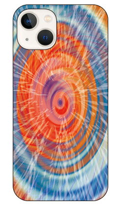 Tie dye レッドブルー design by ROTM iPhone14 (6.1インチ) SECOND SKINiphone 14 ケース iphone 14 本体 保護 iphone 14 カバー iphone 14 スマホケース iphone 14 スマホカバー iphone 14 フィルム 送料無料