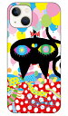 aaaaiWORKS 「ネコバルーン」 iPhone14 (6.1インチ) SECOND SKINiphone 14 ケース iphone 14 本体 保護 iphone 14 カバー iphone 14 スマホケース iphone 14 スマホカバー iphone 14 フィルム 送料無料