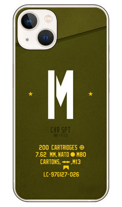 Rakuten - Cf LTD ミリタリー イニシャル アルファベット M カーキ （ハードケース） iPhone14 (6.1インチ) Coverfulliphone 14 ケース iphone 14 本体 保護 iphone 14 カバー iphone 14 スマホケース iphone 14 スマホカバー iphone 14 フィルム 送料無料