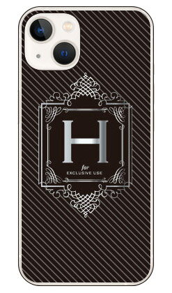Cf LTD ラグジュアリーイニシャル H シルバーグレー （ハードケース） iPhone14 (6.1インチ) Coverfulliphone 14 ケース iphone 14 本体 保護 iphone 14 カバー iphone 14 スマホケース iphone 14 スマホカバー iphone 14 フィルム 送料無料