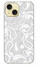 ペイズリー グレー iPhone 15 SECOND SKIN セカンドスキン 全面 受注生産 スマホケース ハードケースiphone 15 ケース iphone15 iphone 本体 保護 iphone ケース iphone 15 ケース iphone15 ハードケース iphone15 スマホケース スマホカバー アイフォーン15 送料無料