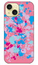 ドリップ ピンク iPhone 15 SECOND SKIN セカンドスキン 全面 受注生産 スマホケース ハードケースiphone 15 ケース iphone15 iphone 本体 保護 iphone ケース iphone 15 ケース iphone15 ハードケース iphone15 スマホケース スマホカバー アイフォーン15 送料無料