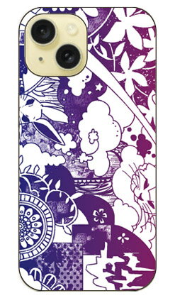 kion 「dree deepblue purple」 iPhone 15 SECOND SKIN セカンドスキン 全面 受注生産 スマホケースiphone 15 ケース iphone15 iphone 本体 保護 iphone ケース iphone 15 ケース iphone15 ハードケース iphone15 スマホケース スマホカバー アイフォーン15 送料無料