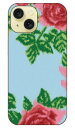 SINDEE 「Splashed Rose (ブルー)」 iPhone 15 SECOND SKIN セカンドスキン 全面 受注生産iphone 15 ケース iphone15 iphone 本体 保護 iphone ケース iphone 15 ケース iphone15 ハードケース iphone15 スマホケース スマホカバー アイフォーン15 送料無料