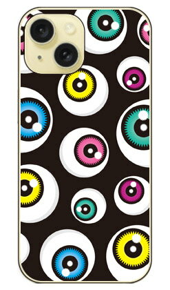 アイズ ブラック （クリア） iPhone 15 YESNO イエスノー 平面 受注生産 スマホケース ハードケースiphone 15 ケース iphone15 iphone 本体 保護 iphone ケース iphone 15 ケース iphone15 ハードケース iphone15 スマホケース スマホカバー アイフォーン15 送料無料