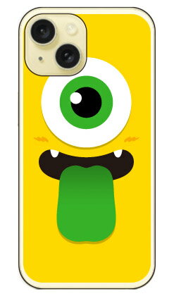 ひとつめくん イエロー （ソフトケース） iPhone 15 YESNO イエスノー 平面 受注生産 スマホケースiphone 15 ケース iphone15 iphone 本体 保護 iphone ケース iphone 15 ケース iphone15 ハードケース iphone15 スマホケース スマホカバー アイフォーン15 送料無料
