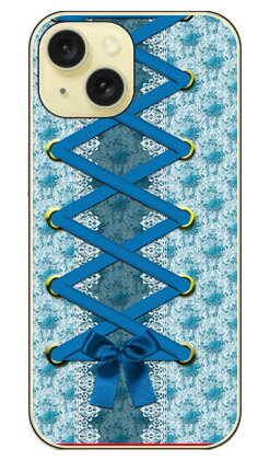 コルセット ブルー (クリア) iPhone 15 Coverfull カバフル 平面 受注生産 スマホケースiphone 15 ケース iphone15 iphone 本体 保護 iphone ケース iphone 15 ケース iphone15 ハードケース iphone15 スマホケース スマホカバー アイフォーン15 送料無料