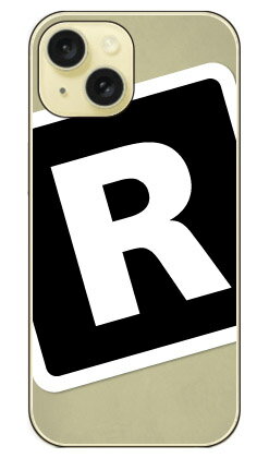 樂天商城 - Cf LTD キャンプ イニシャル ベージュ×ブラック R （クリア） iPhone 15 Coverfull カバフル 平面iphone 15 ケース iphone15 iphone 本体 保護 iphone ケース iphone 15 ケース iphone15 ハードケース iphone15 スマホケース スマホカバー アイフォーン15 送料無料