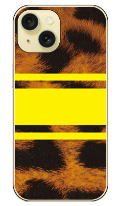 ROTM Leopard イエロー （クリア） design by ROTM iPhone 15 SECOND SKIN セカンドスキン 平面iphone 15 ケース iphone15 iphone 本体 保護 iphone ケース iphone 15 ケース iphone15 ハードケース iphone15 スマホケース スマホカバー アイフォーン15 送料無料