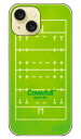 ラグビーコート グリーン(クリア) iPhone 15 Coverfull カバフル 平面 受注生産 スマホケースiphone 15 ケース iphone15 ...