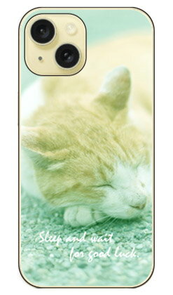 お昼寝猫 （クリア） design by キノシタメグミ iPhone 15 Coverfull カバフル 平面 受注生産iphone 15 ケース iphone15 iphone 本体 保護 iphone ケース iphone 15 ケース iphone15 ハードケース iphone15 スマホケース スマホカバー アイフォーン15 送料無料