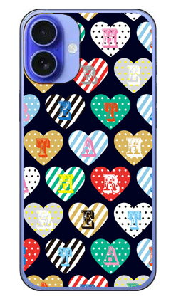 樂天商城 - カラフルハート ブラック (クリア) iPhone 16 Coverfull 本体 保護 ハードケース スマホカバー　送料無料