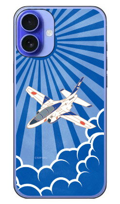 乐天商城 - SAPエアプレインシリーズ T-4ブルーインパルス 紺碧の雲海 (クリア) iPhone 16 Coverfull 本体 保護 ハードケース スマホカバー　送料無料