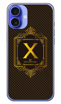 乐天商城 - Cf LTD ラグジュアリーイニシャル X ゴールドイエロー (クリア) iPhone 16 Coverfull 本体 保護 ハードケース スマホカバー　送料無料