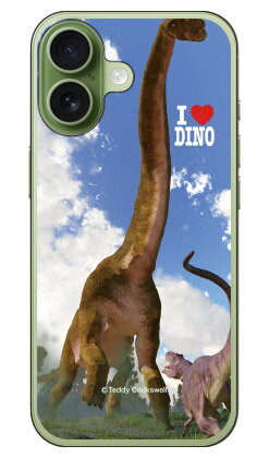 Dinosaur Design 恐竜デザインシリーズ 「ブラキオサウルスとアロサウルス_A」 (クリア) iPhone 17 本体 保護 ハードケース スマホカバー　送料無料