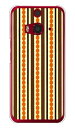 【送料無料】 シマシマ ブラウン×オレンジ (クリア) / for HTC J butterfly HTL23/au 【Coverfull】【ハードケース】au htl23 htc j butterfly htl23 カバー htc j butterfly htl23 ケース htc 23 カバー htc 23 ケース 花 和柄 かわいい 迷彩 かっこいい 激安