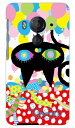 aaaaiWORKS 「ネコバルーン」 HTC J butterfly HTV31 au SECOND SKIN ハードケース エーユー htv31 ケース htv31 カバー htc j butterfly htv31 ケース htc j butterfly htv31 カバー エイチティーシー ジェイ バタフライ ケース 送料無料