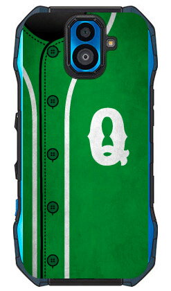 Rakuten - Cf LTD ベースボール イニシャル グリーン Q （クリア） TORQUE G04 KYV46 au Coverfull torque g04 ケース torque g04 カバー g04ケース g04カバー トルク g04 ケース トルク g04 カバー kyv46 ケース kyv46 カバー ハード 頑丈 丈夫 送料無料