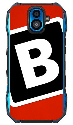 Cf LTD キャンプ イニシャル レッド×ブラック B （クリア） TORQUE G04 KYV46 au Coverfull torque g04 ケース torque g04 カバー g04ケース g04カバー トルク g04 ケース トルク g04 カバー kyv46 ケース kyv46 カバー ハード 頑丈 丈夫 送料無料