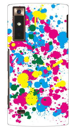 Mobile Phone - ドリップ ホワイト URBANO V02 au SECOND SKIN 受注生産 スマホケース ハードケース v02 ケース v02 カバー アルバーノ ケース アルバーノ v02 ケース アルバーノ v02 カバー アルバーノ au スマホケース au urbano v02 スマホカバー 送料無料