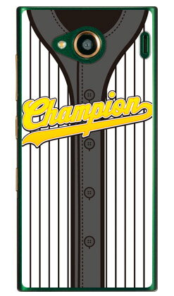 Cf LTD ベースボールユニフォーム ブラックストライプ×グレー （クリア） URBANO V03 au Coverfull urbano v03 ケース urbano v03 カバー アルバーノv03ケース アルバーノv03カバー スマホケース スマホカバー タフネススマホ 送料無料