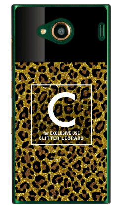 樂天商城 - Cf LTD ヒョウ柄 ネイルボトル イニシャル C ブラウン （クリア） URBANO V03 au Coverfull urbano v03 ケース urbano v03 カバー アルバーノv03ケース アルバーノv03カバー スマホケース スマホカバー タフネススマホ android 送料無料