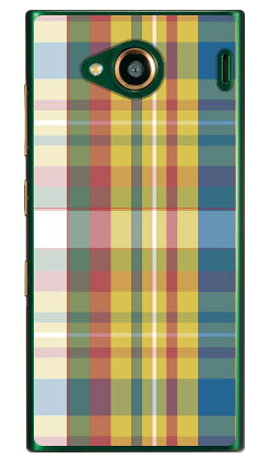 madras 06 （クリア） URBANO V03 au SECOND SKIN ハードケース urbano v03 ケース urbano v03 カバー アルバーノv03ケース アルバーノv03カバー スマホケース スマホカバー タフネススマホ android アンドロイド au 送料無料
