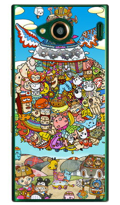 乐天商城 - 弱虫 （クリア） design by 326 URBANO V03 au SECOND SKIN ハードケース urbano v03 ケース urbano v03 カバー アルバーノv03ケース アルバーノv03カバー スマホケース スマホカバー タフネススマホ android アンドロイド au 送料無料
