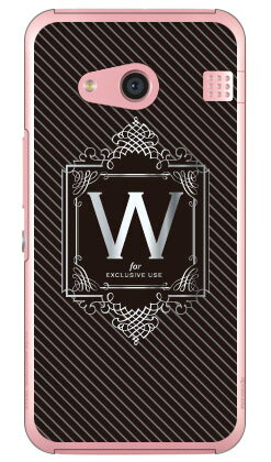 Rakuten - Cf LTD ラグジュアリーイニシャル W シルバーグレー （クリア） rafre KYV40・DIGNO W au・MVNOスマホ（SIMフリー端末） Coverfull rafre kyv40 ケース rafre kyv40 カバー kyv40ケース kyv40カバー ラフレ kyv40 ラフレ 送料無料