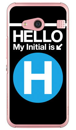 樂天商城 - Cf LTD サブウェイイニシャル H サックスブルー （クリア） rafre KYV40・DIGNO W au・MVNOスマホ（SIMフリー端末） Coverfull rafre kyv40 ケース rafre kyv40 カバー kyv40ケース kyv40カバー ラフレ kyv40 ラフレ スマホケース 送料無料