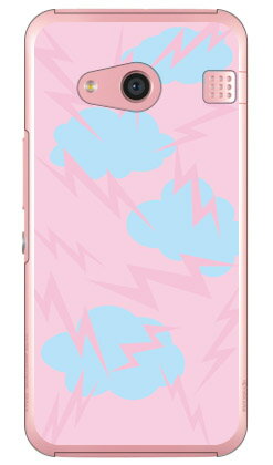 エレクトロクラウド ピンク （クリア） rafre KYV40・DIGNO W au・MVNOスマホ（SIMフリー端末） SECOND SKIN rafre kyv40 ケース rafre kyv40 カバー kyv40ケース kyv40カバー ラフレ kyv40 ラフレ スマホケース ラフレ スマホカバー 送料無料
