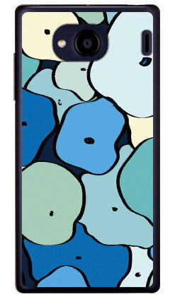 樂天商城 - ブルー セル トライアングル1 （クリア） Qua phone QX KYV42・DIGNO V au・MVNOスマホ（SIMフリー端末） Coverfullkyv42 スマホ 本体 保護 ケース フィルム カバー kyv42カバー kyv42ケース スマホケース スマホカバー 送料無料