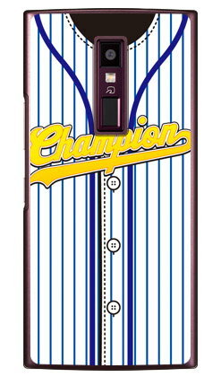 Cf LTD ベースボールユニフォーム ブルーストライプ×ブルー （クリア） URBANO V04 au Coverfullv04 スマホ 本体 保護 ケース 手帳型ケース 手帳型 クリアケース 保護 フィルム ソフト カバー ソフトカバー ハードケース 送料無料