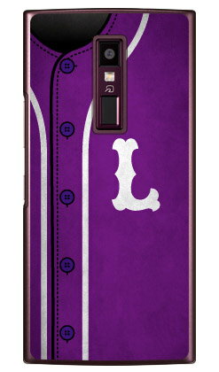 Rakuten - Cf LTD ベースボール イニシャル パープル L （クリア） URBANO V04 au Coverfullv04 スマホ 本体 保護 ケース 手帳型ケース 手帳型 クリアケース 保護 フィルム ソフト カバー ソフトカバー ハードケース 送料無料